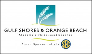 Gulf Shores & Orange Beach Proud Sponsor of the SEC